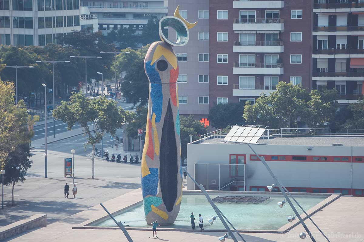Dona i Ocell vom Künstler Joan Miró
