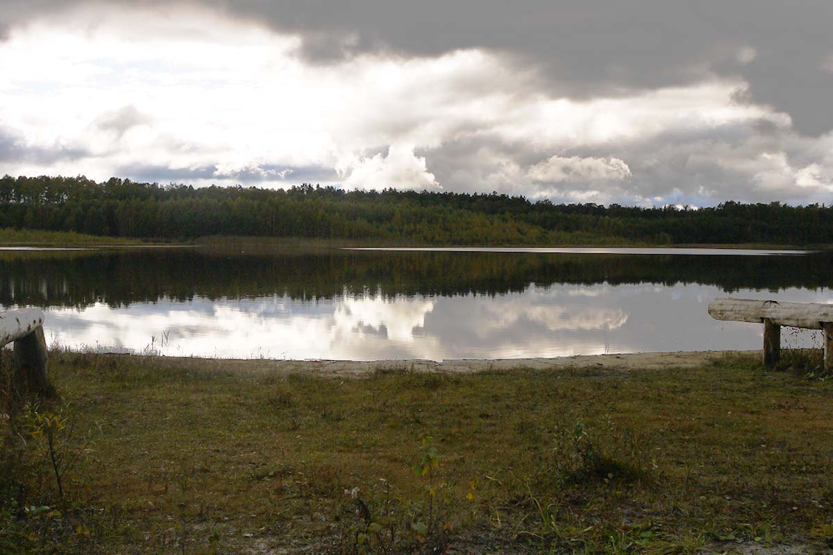 Blick auf den großen Pinnowsee