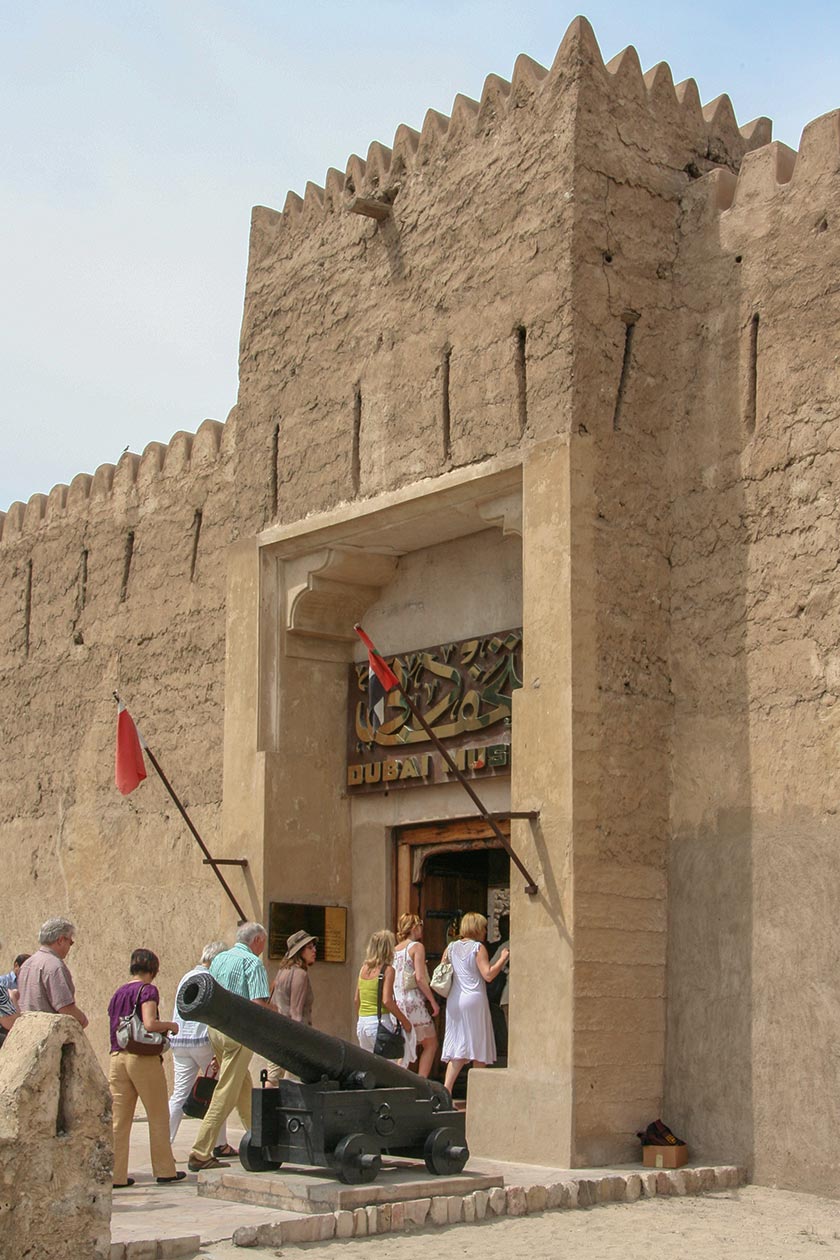 Eingang zum Dubai Museum