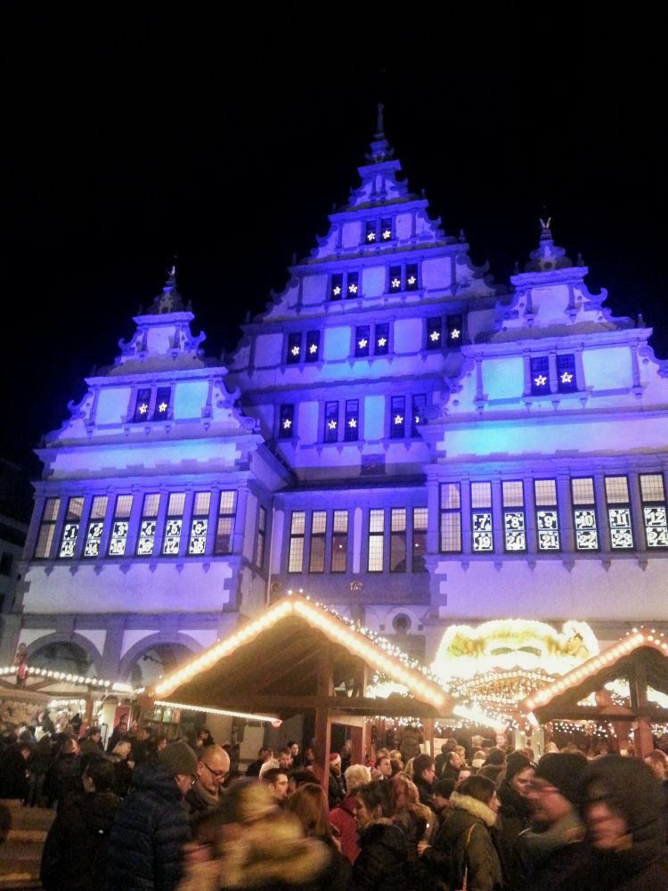 Rathaus Paderborn als Adventskalender