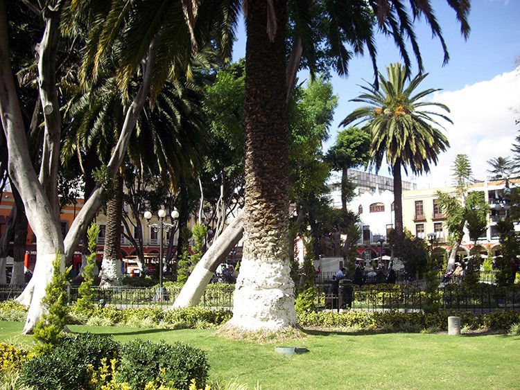 Zócalo in Puebla