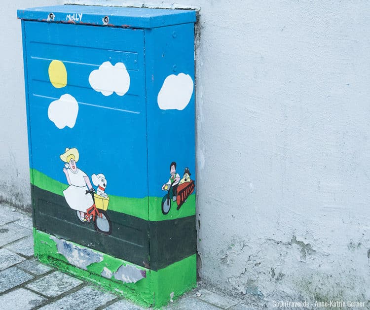 Street Art in der Sverre Gate Bergen
