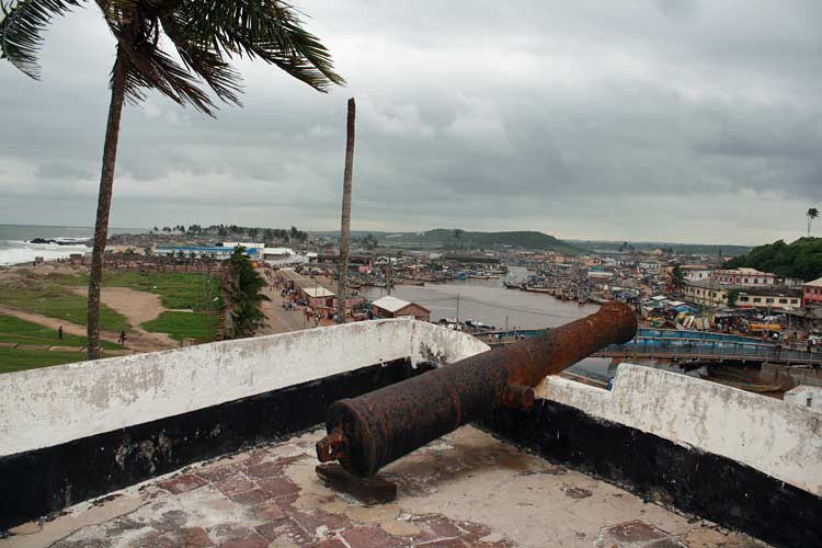 Blick auf Elmina