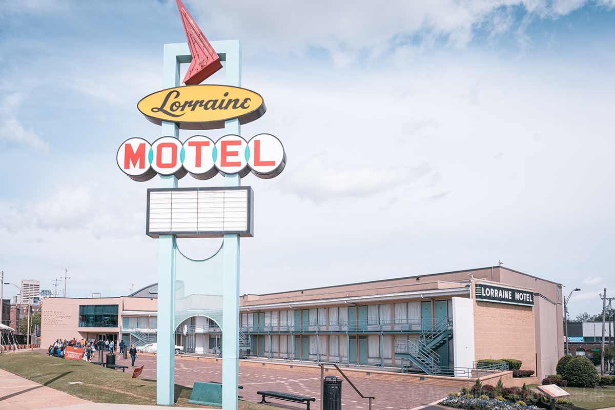 National Civil Rights Museum am ehemaligen Lorraine Motel