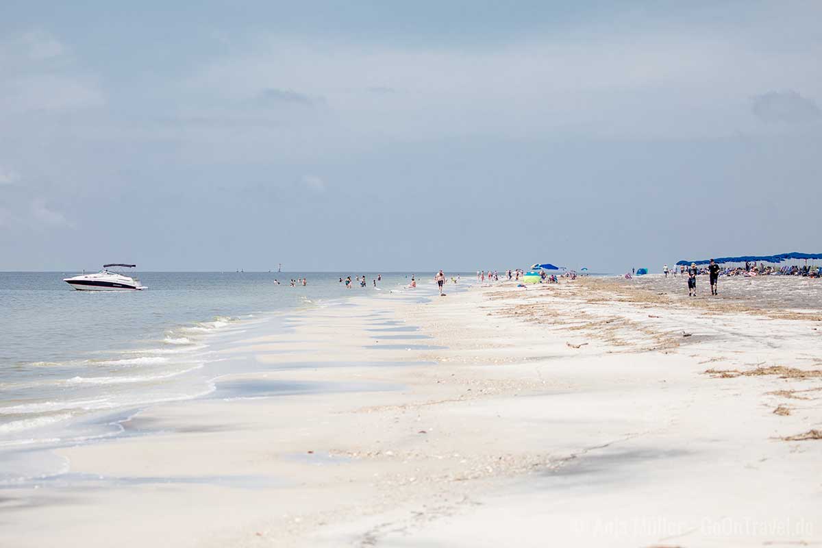 Ship Island hat einen wunderschönen Badestrand