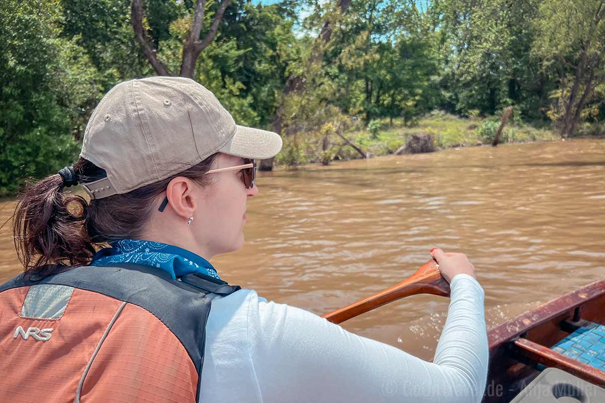 Paddeln auf dem Mississippi