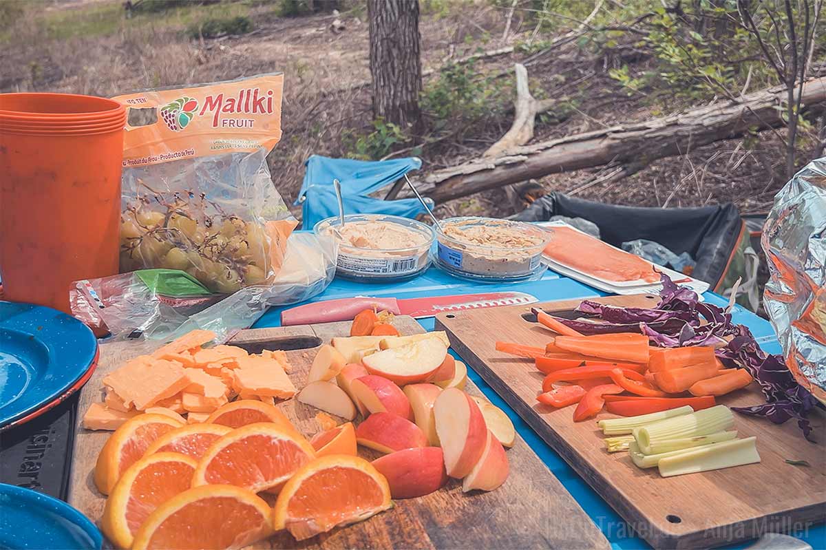 Picknick auf Montezuma Island