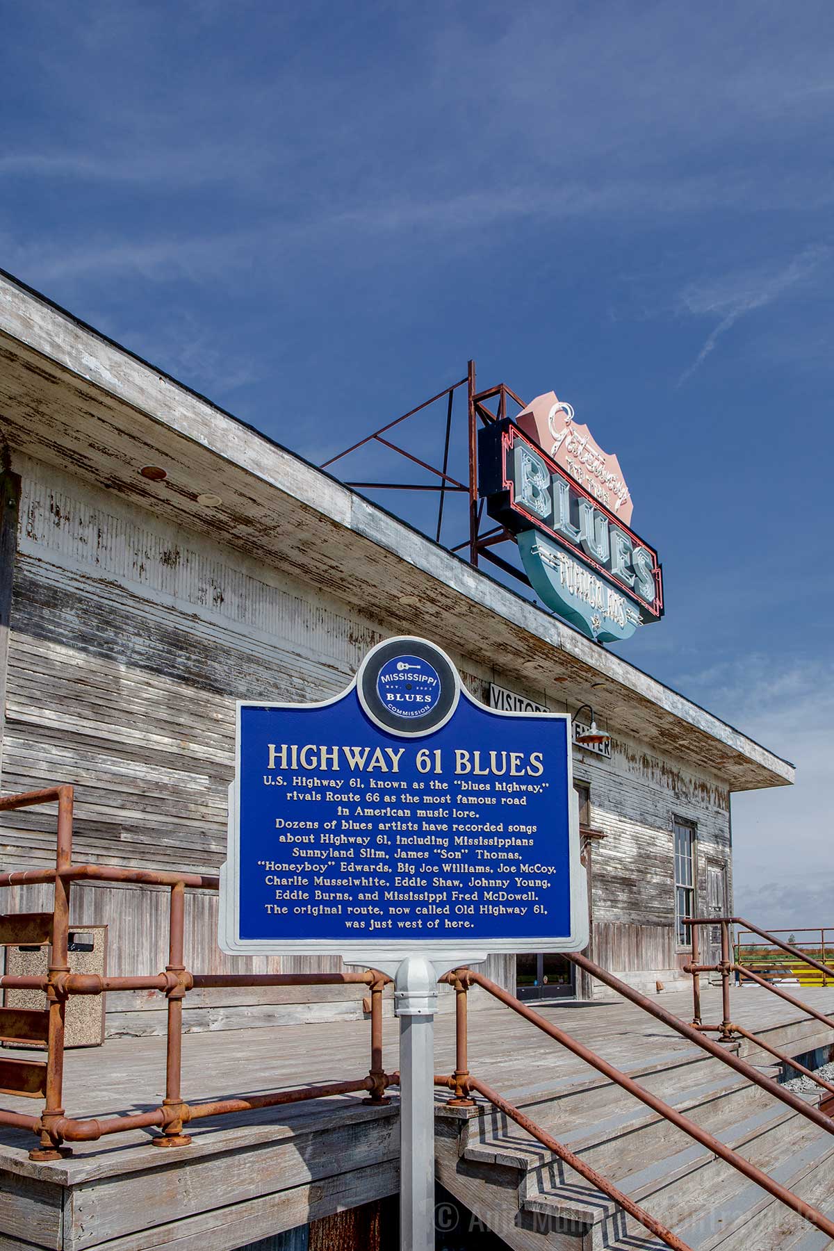 Gateway to The Blues Museum in Tunica