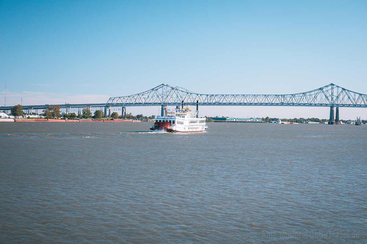 Top-Aktivität in New Orleans: eine Fahrt auf dem Mississippi