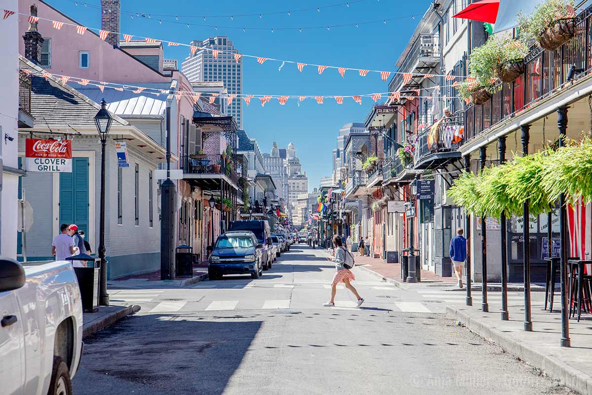 Bourbon Street am Tag