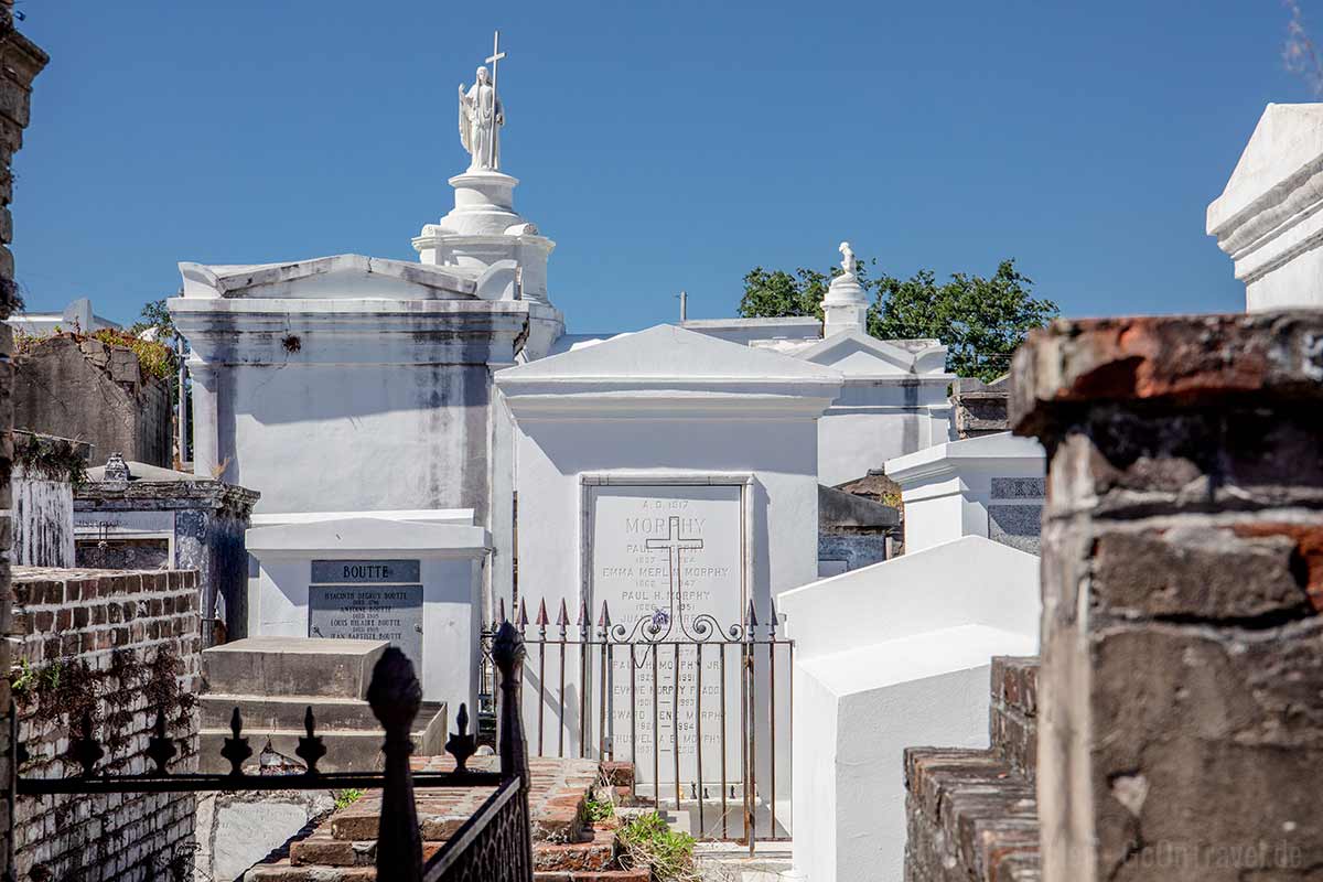 St. Louis Cemetery No. 1 ist der älteste Friehof von New Orleans