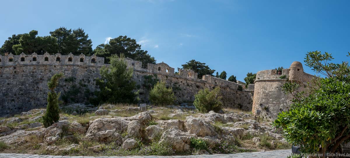 An der Festung von Rethymno