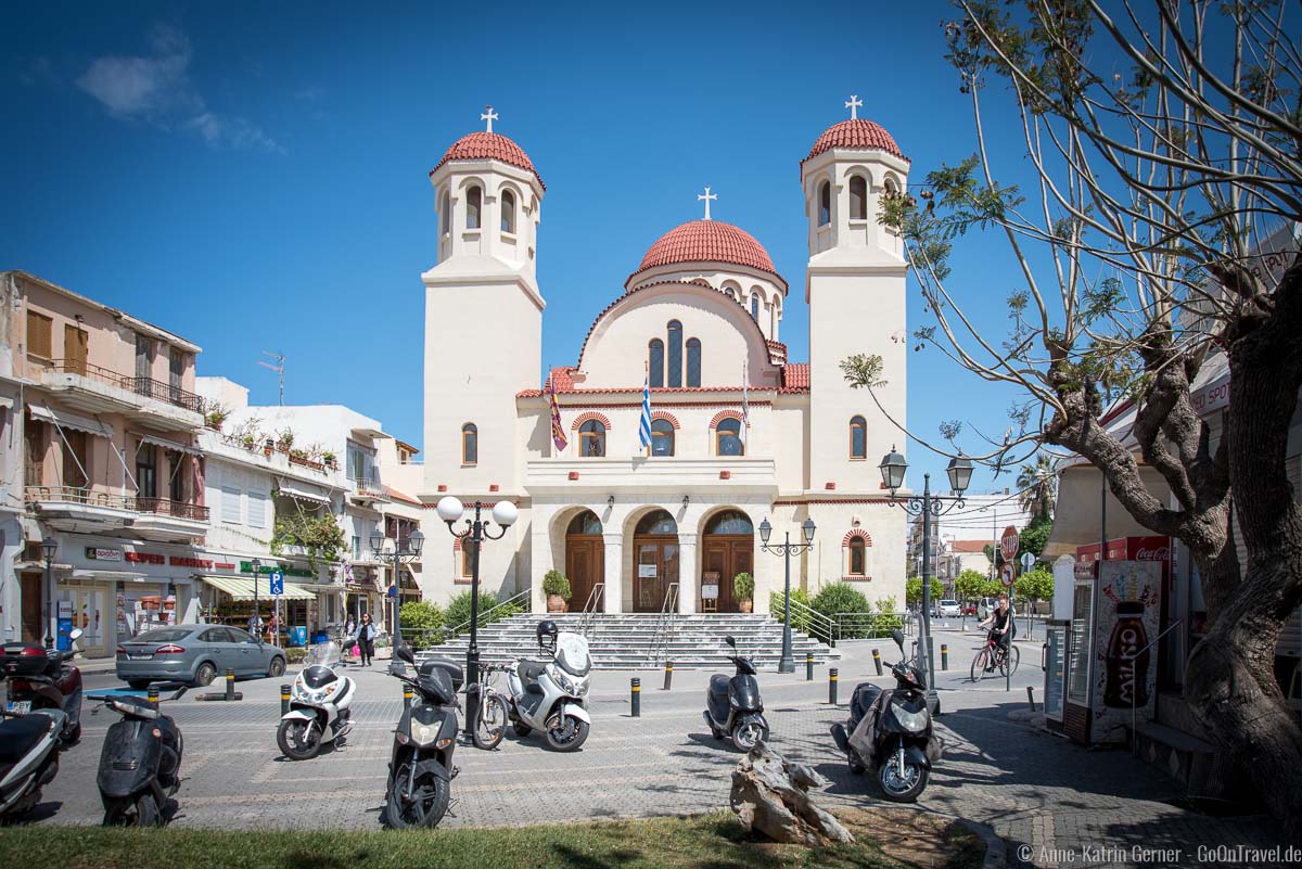 Die Kirche Tessaron Martyron im Zentrum von Rethymno