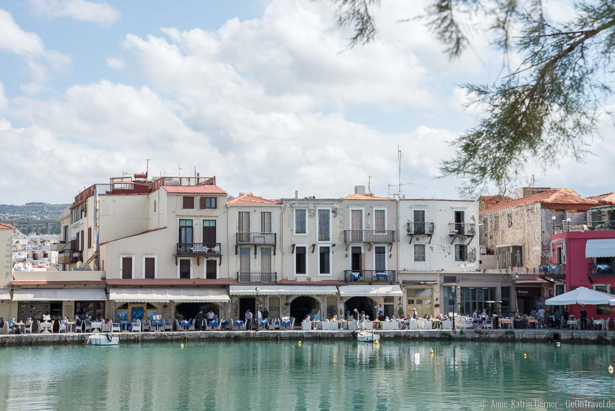 Tavernen und Restaurants am Hafen von Rethymno