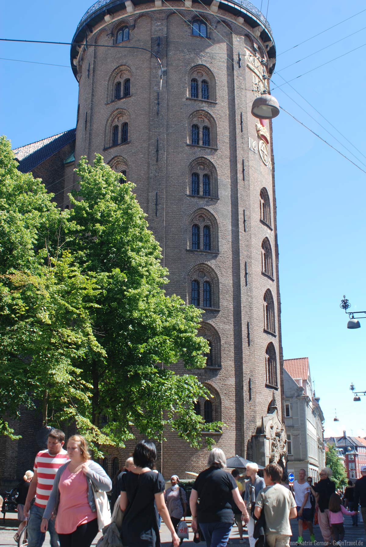 Eine von vielen Kopenhagen Sehenswürdigkeiten: der Runde Turm - Rundetaarn