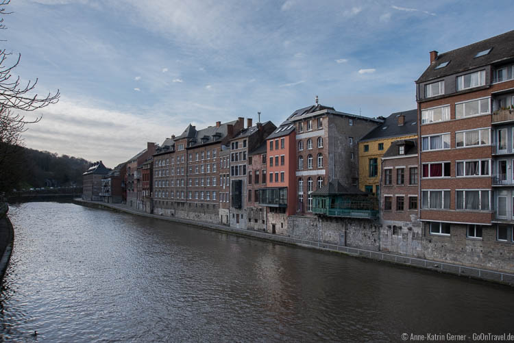 Am Ufer des Sambre in Namur