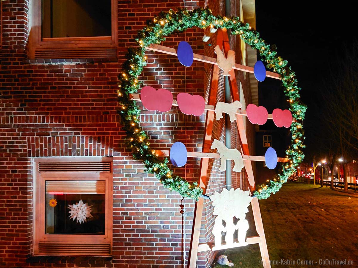 Der Jöölboom gehört zur Sylter Weihnachtstradition