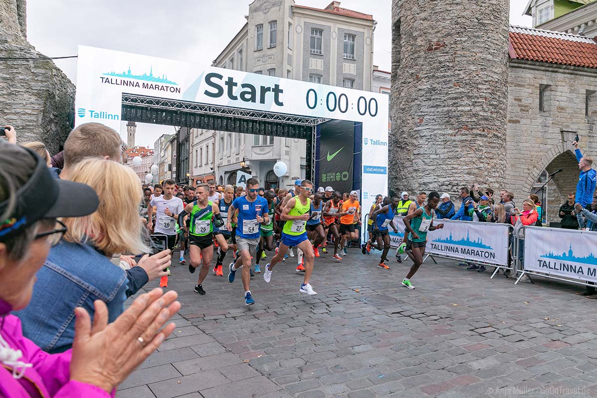 Start vom Tallinn Marathon 2019