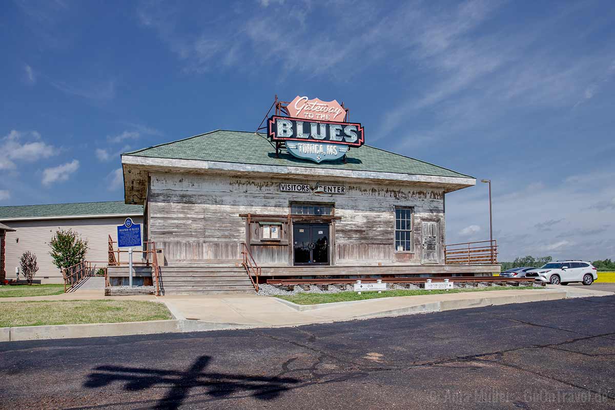 Gateway to the Blues Museum in Tunica