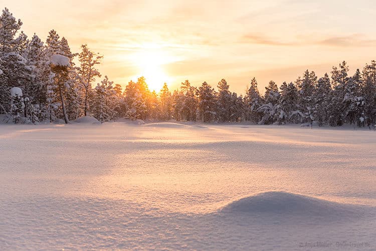 Die schönste Seite von Schwedisch Lappland.