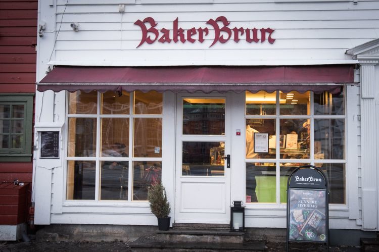 Baker Brun in Bergen´s Stadtteil Bryggen